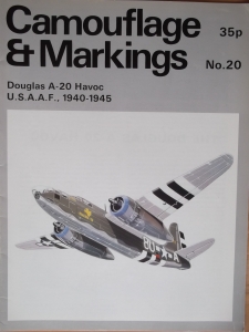 CAMOUFLAGE   MARKINGS  20. DOUGLAS A-20 HAVOC USAAF 1940-1945